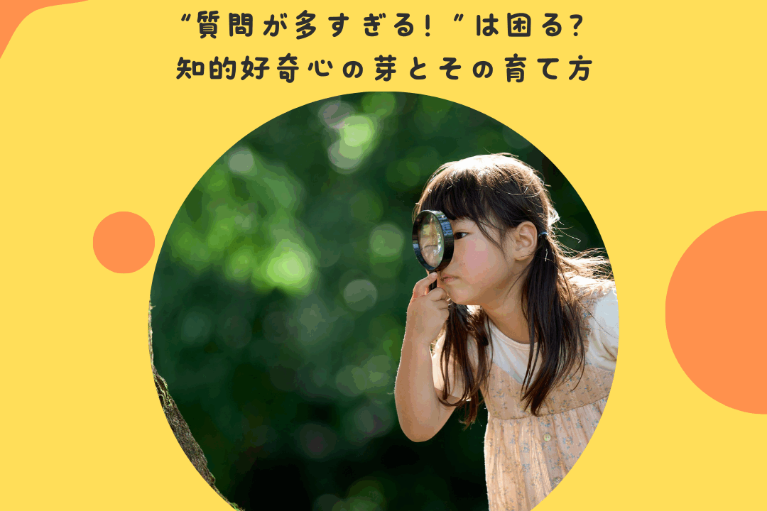 “質問が多すぎる！”は困る？——知的好奇心の芽とその育て方